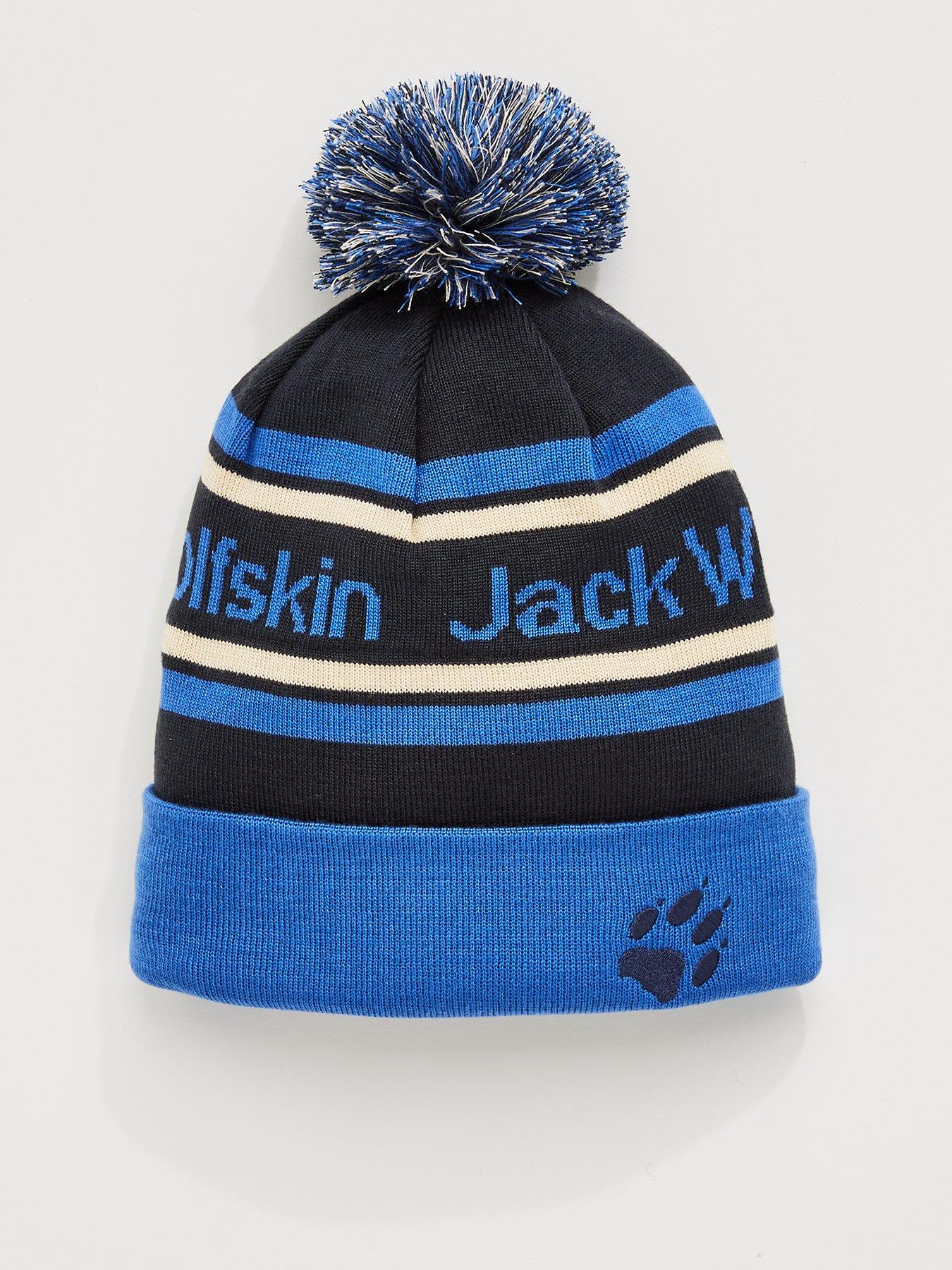 jack wolfskin bobble hat