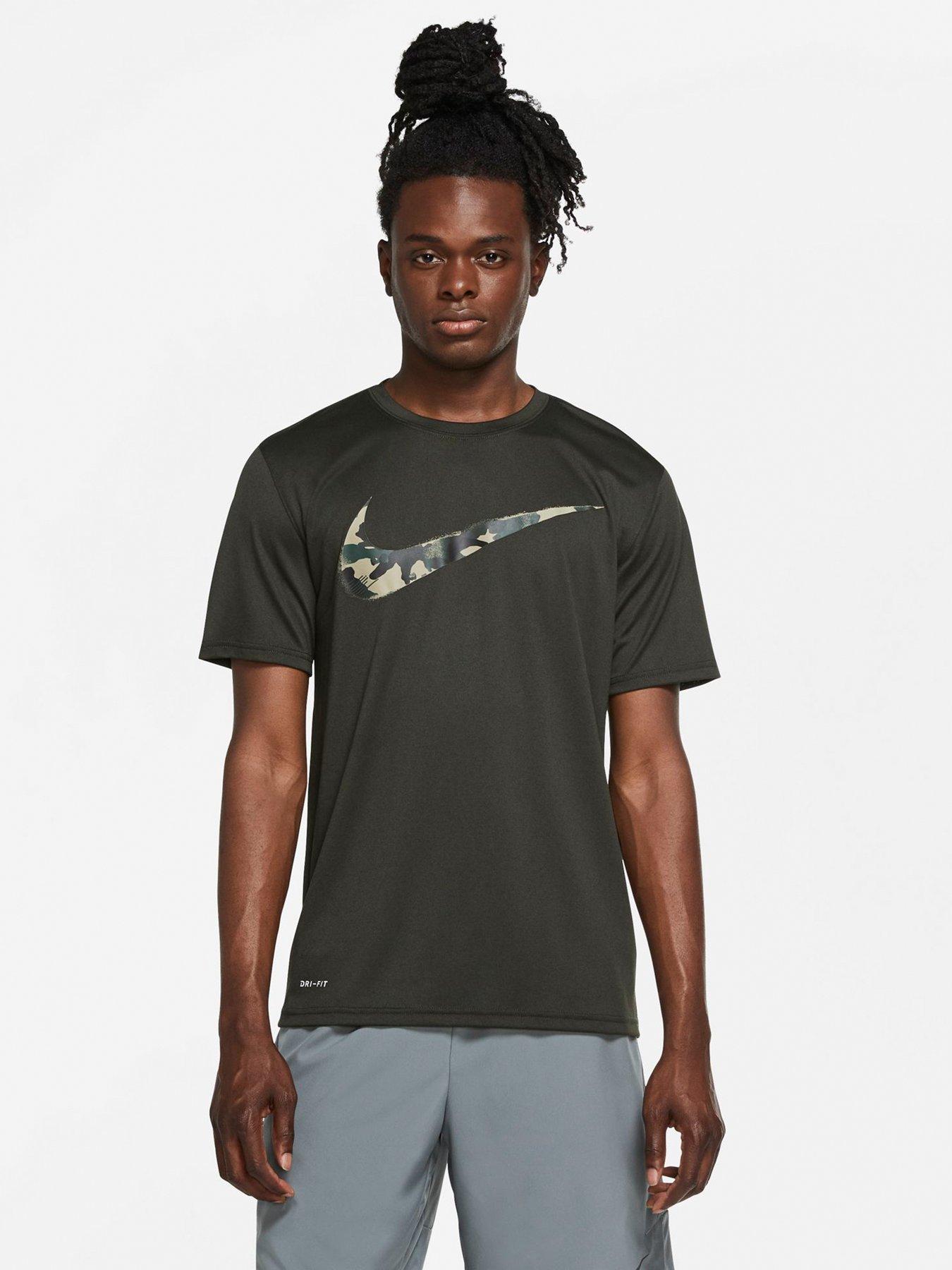 nike camo swoosh t shirt