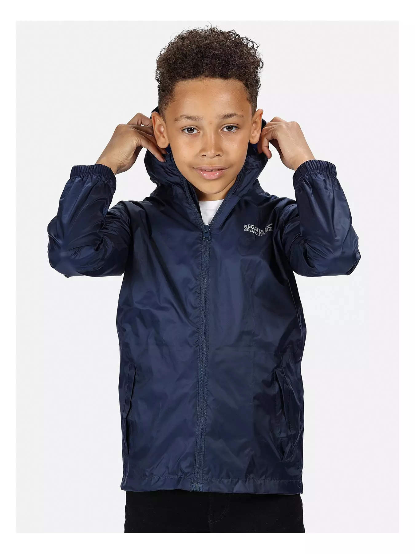 Hazy Blue Rain Drop Waterproof All In One kids suit (12-18 Months, Navy) :  : Fashion