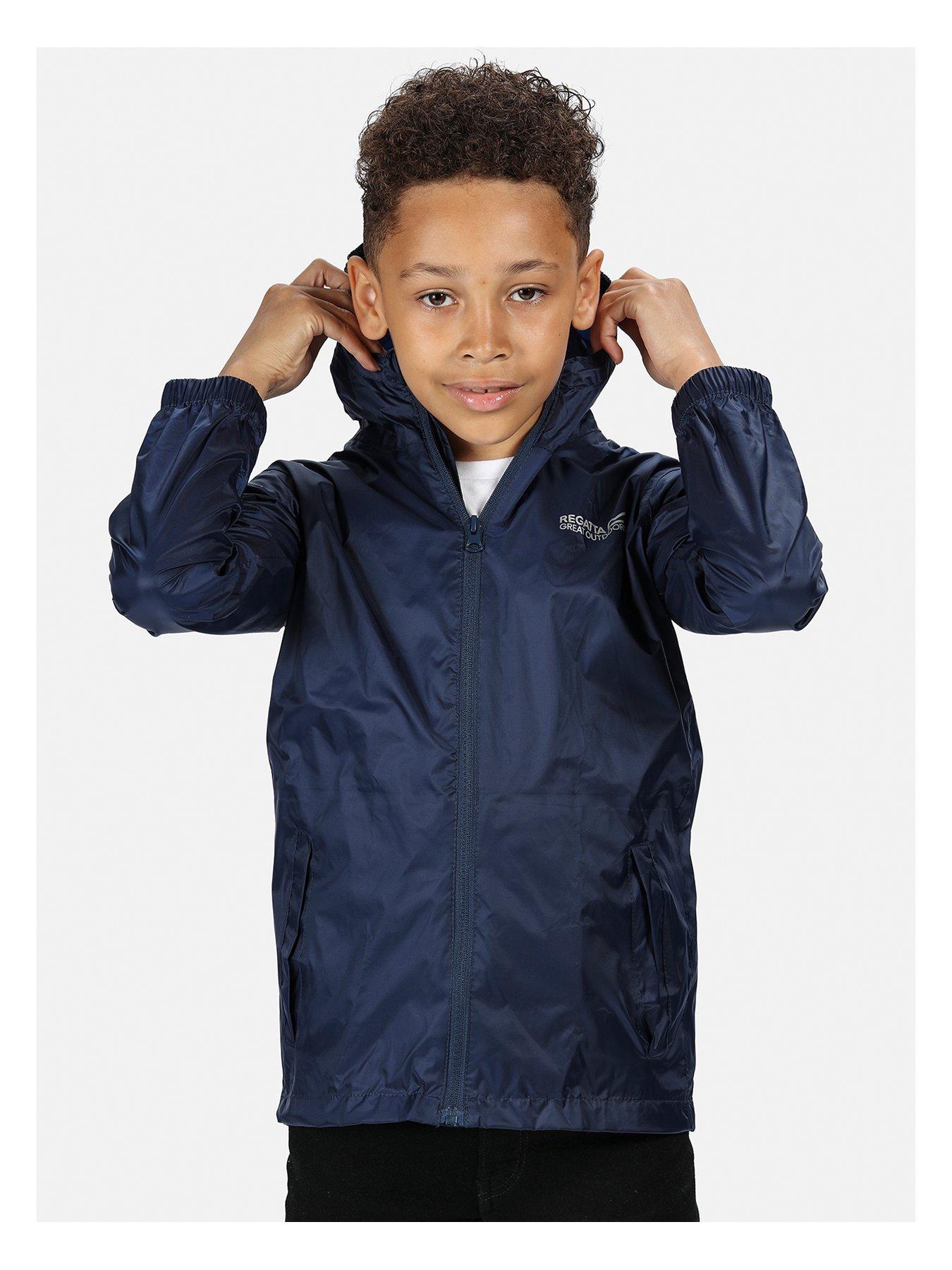 Kids Stormbreak Waterproof Jacket Navy