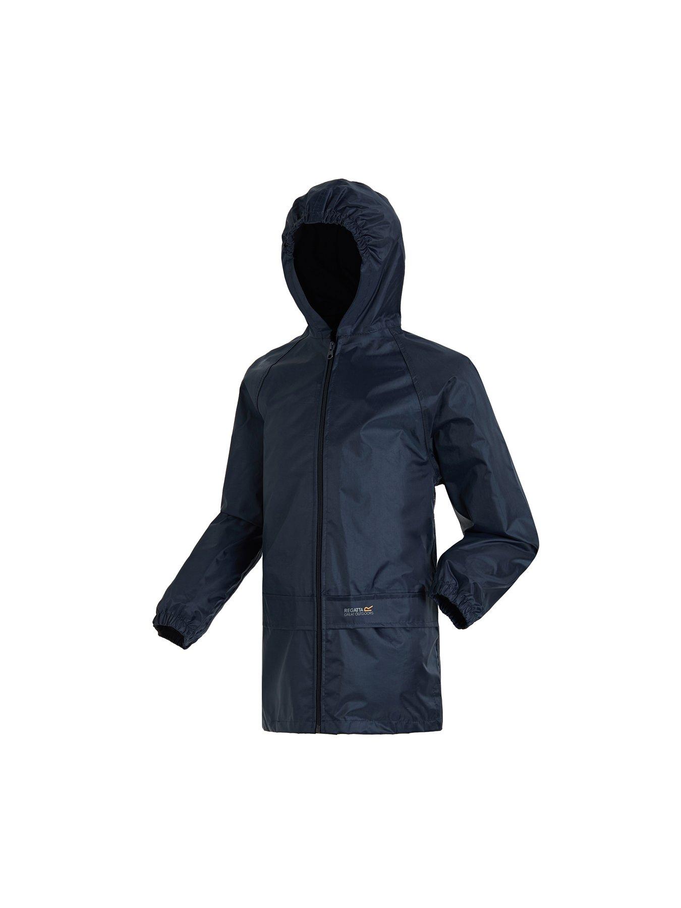 Girls navy outlet waterproof coat