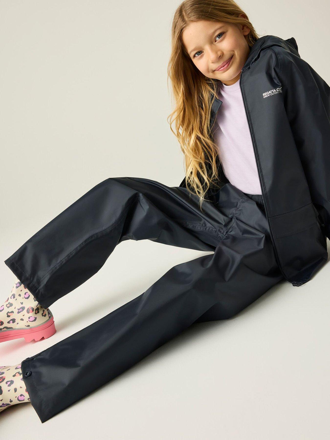 Image 5 of 7 of Regatta Kids Stormbreak Waterproof Jacket - Navy
