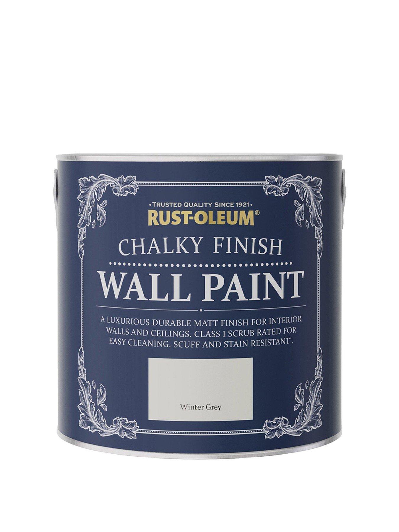 Rust-Oleum Chalky Finish 2.5-litre Wall Paint – Winter Grey