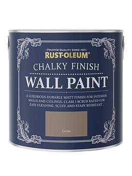Rust-Oleum Chalky Finish 2.5-Litre Wall Paint – Cocoa