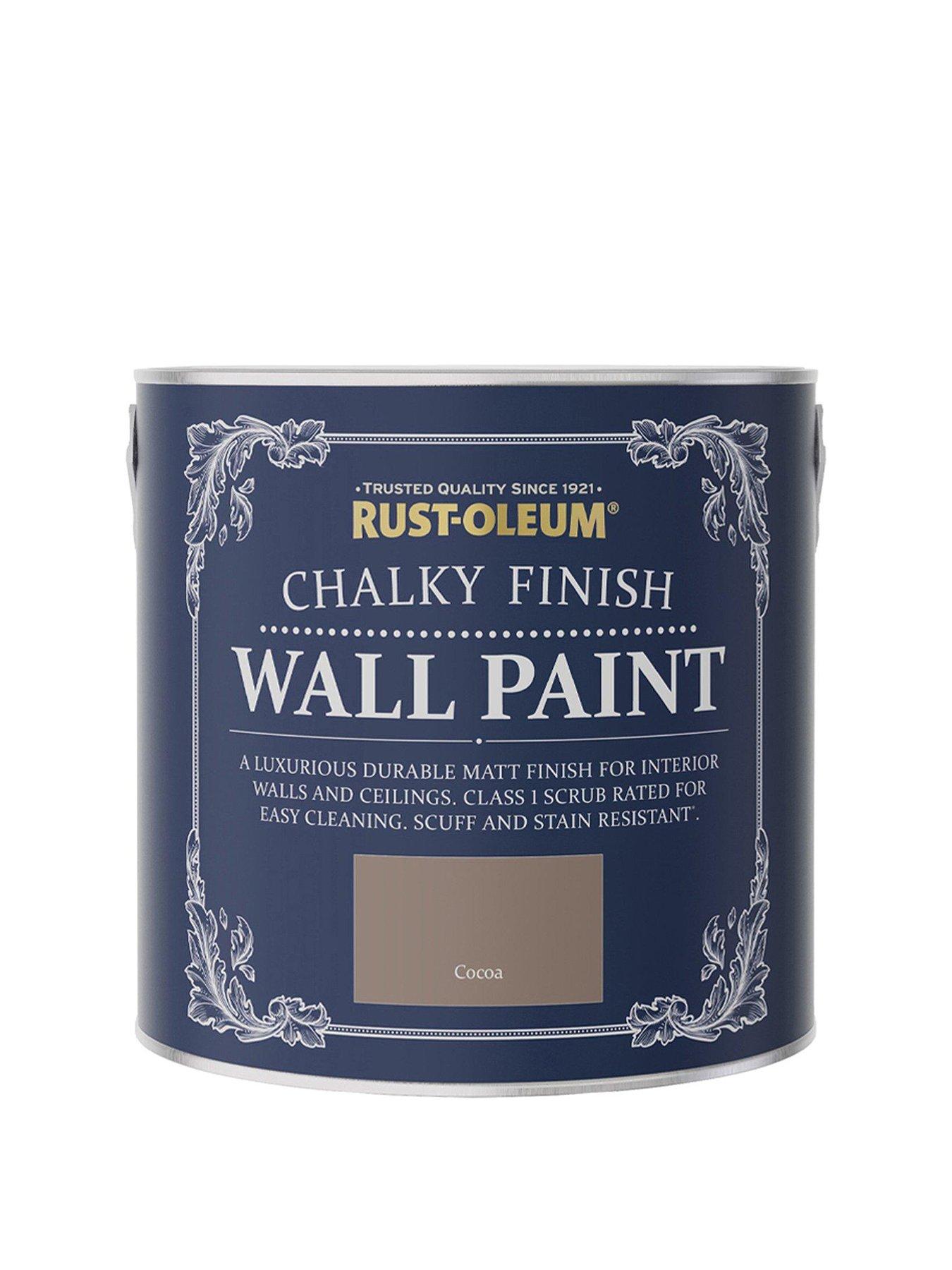 Rust-Oleum Chalky Finish 2.5-litre Wall Paint – Cocoa