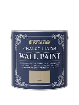 Product photograph of Rust-oleum Chalky Finish 2 5-litre Wall Paint Ndash Hessian from very.co.uk