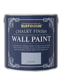 Rust-Oleum Chalky Finish 2.5-Litre Wall Paint – Powder Blue