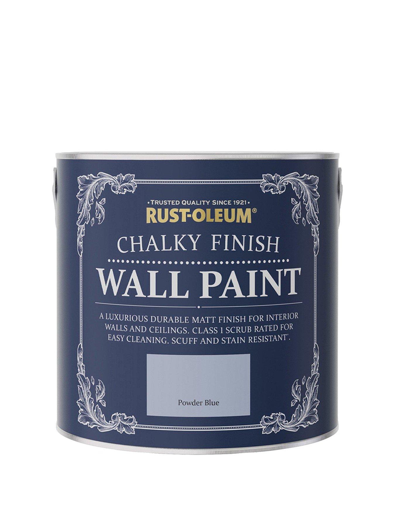 Image 1 of 5 of Rust-Oleum Chalky Finish 2.5-litre Wall Paint &ndash; Powder Blue
