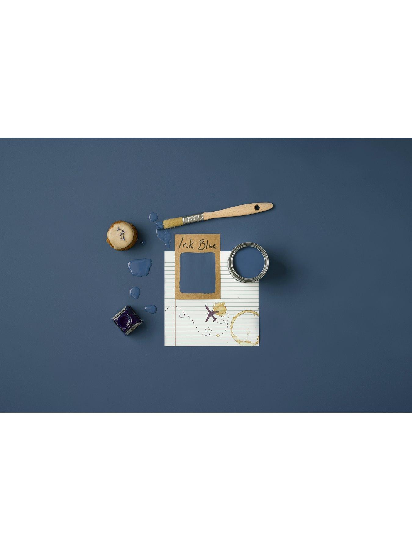 Image 4 of 5 of Rust-Oleum Chalky Finish 2.5-litre Wall Paint &ndash; Ink Blue