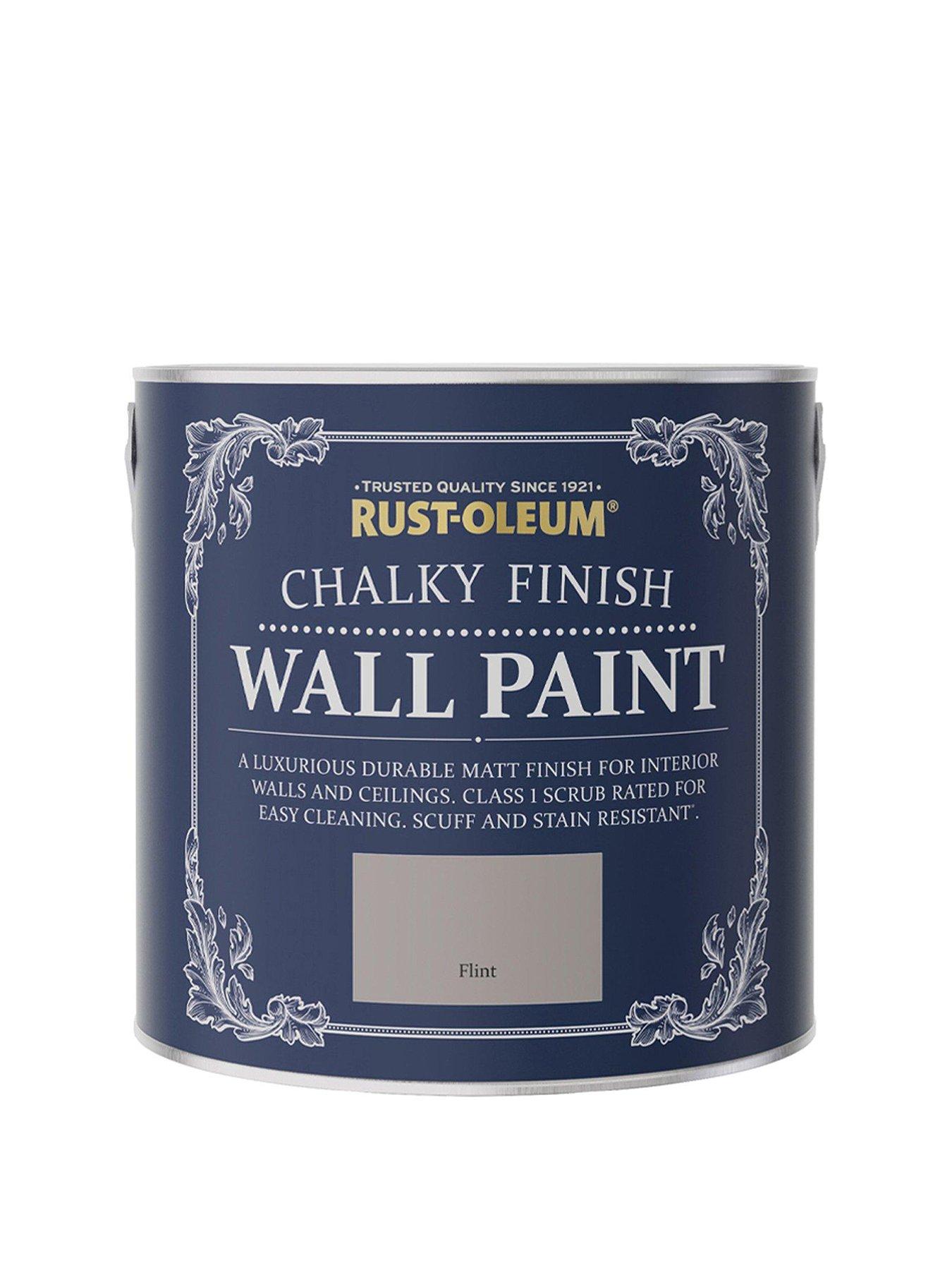Rust-Oleum Chalky Finish 2.5-litre Wall Paint – Flint