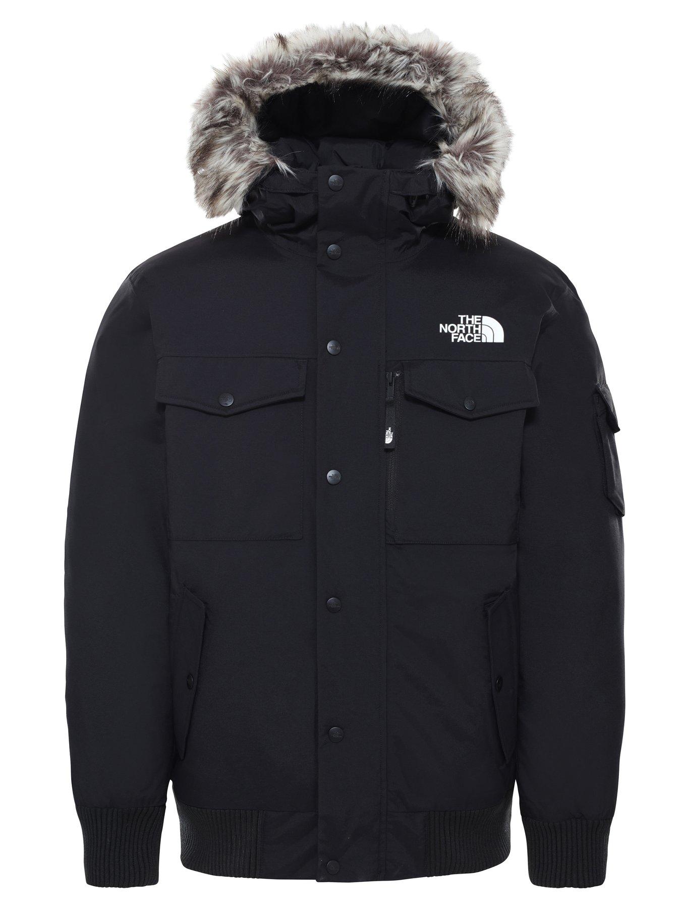 the north face coat with fur hood