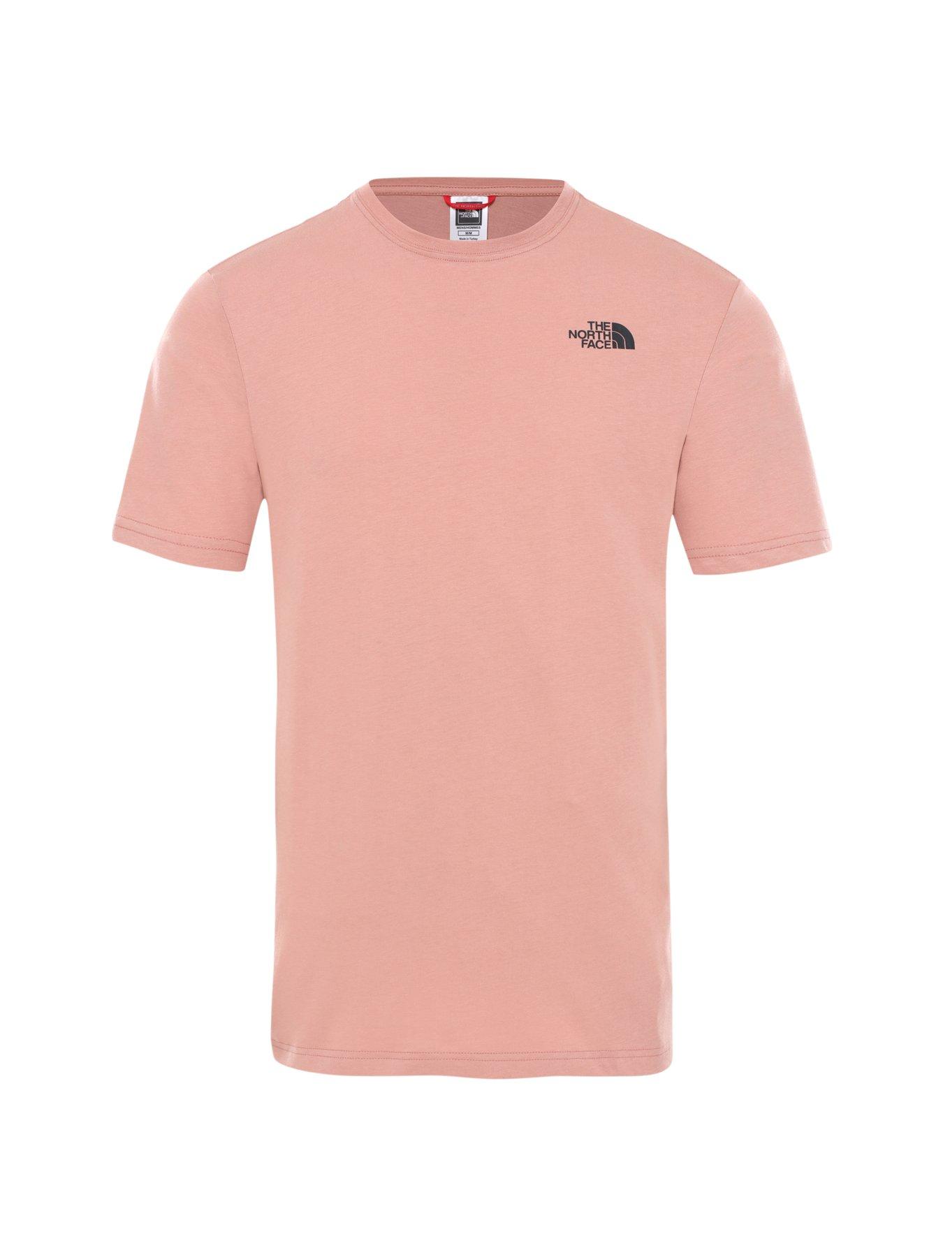 The North Face Short Sleeve Redbox T Shirt Pink Very Co Uk