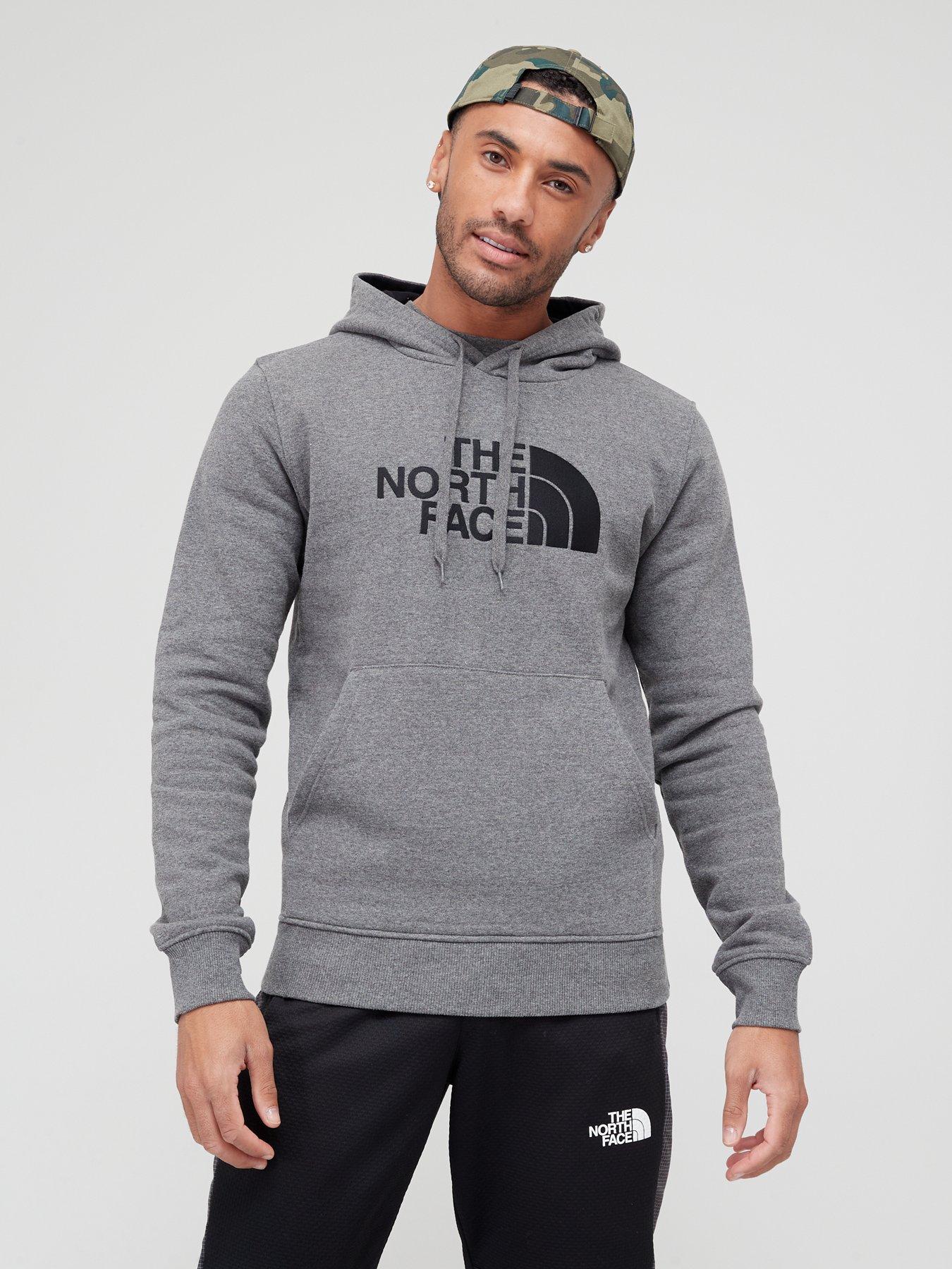 Grey north face jumper hotsell