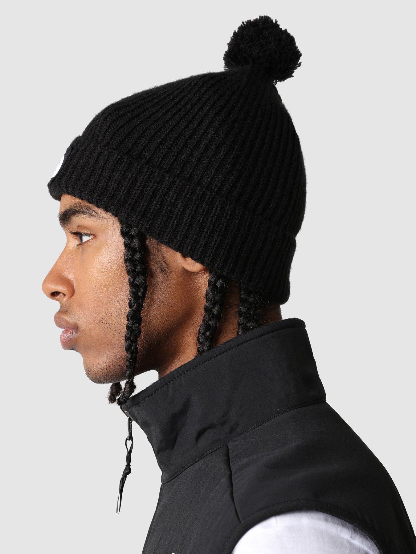 North face pom beanie mens online