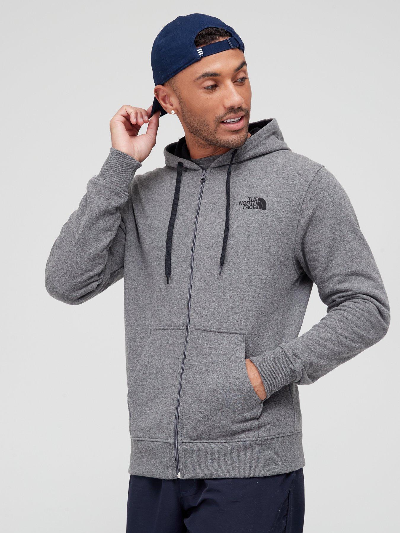 North face 2025 grey zip up