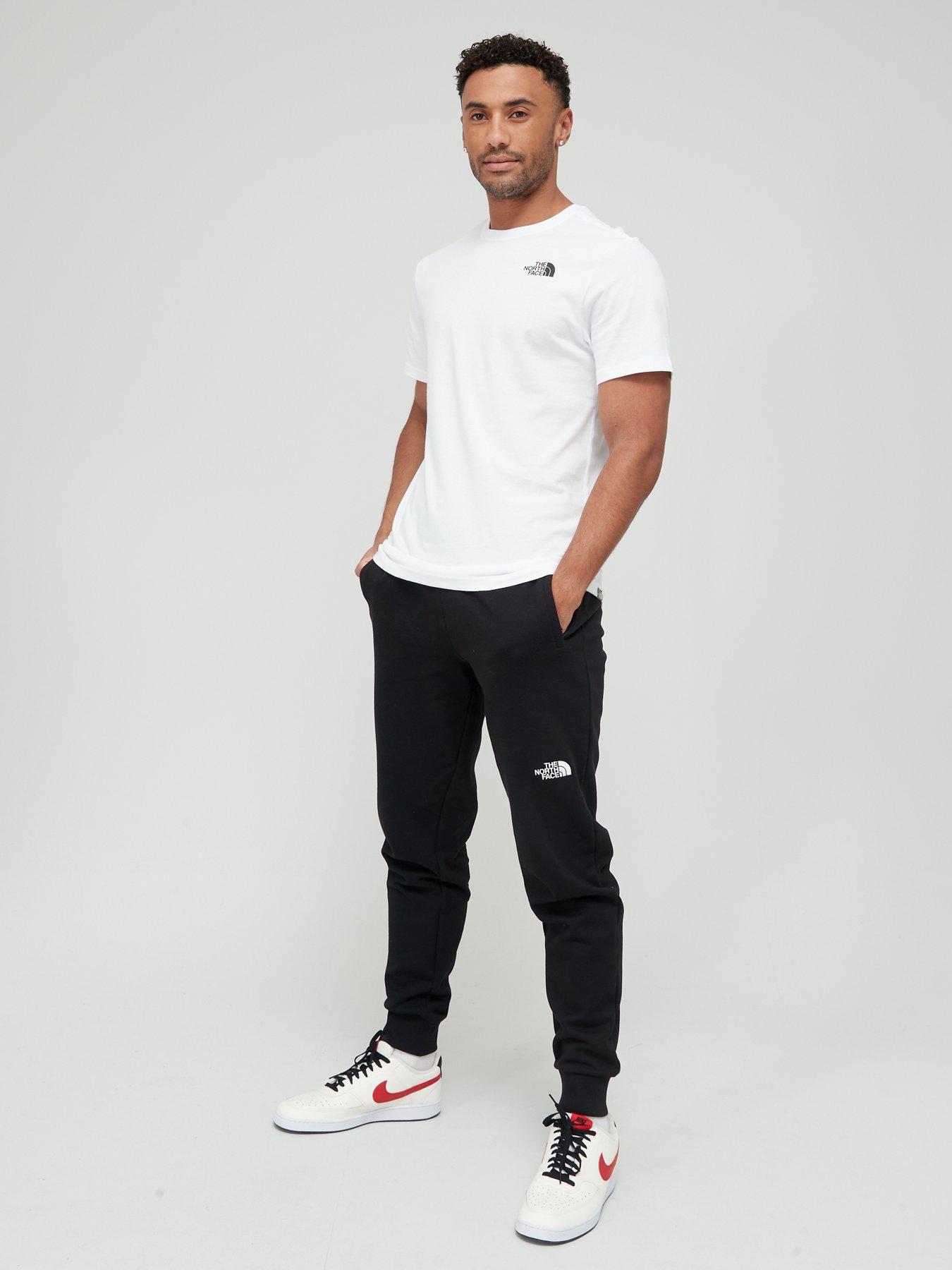 North face split store dome track pants