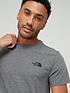  image of the-north-face-mens-ss-simple-dome-tee-medium-grey-heather