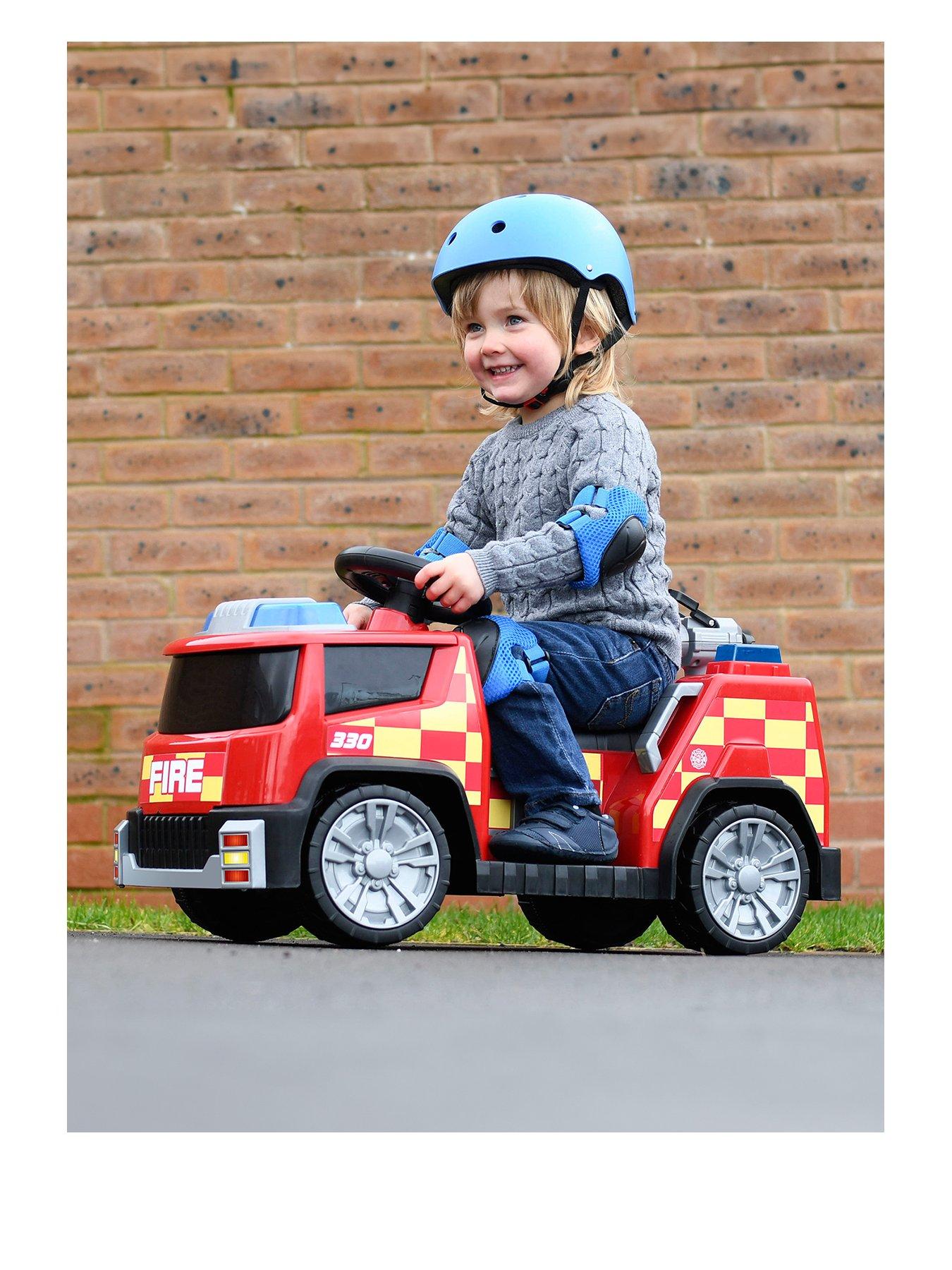 EVO Fire Engine 6 Volt Electric Ride On