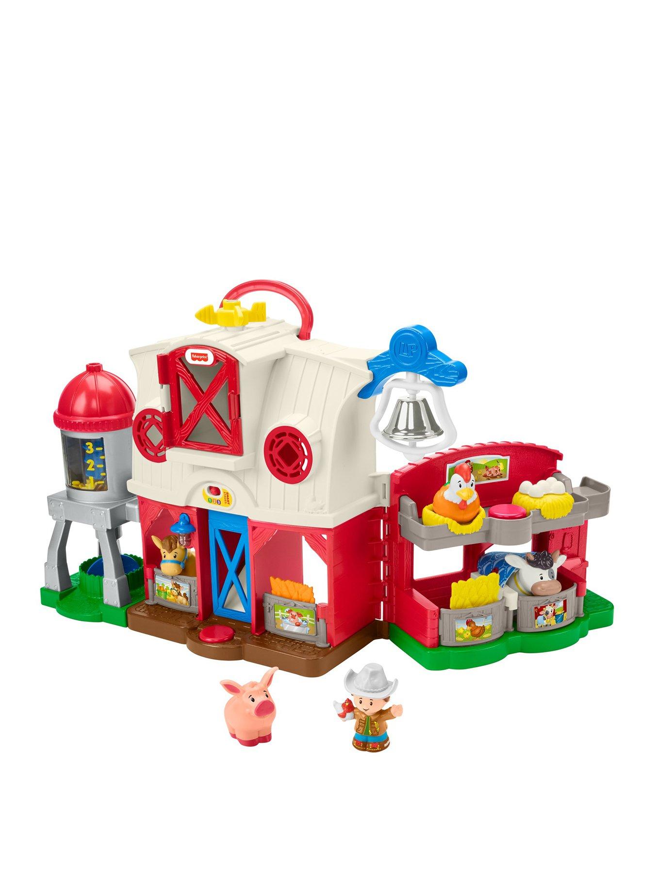 Little people caring for animals hot sale farm playset