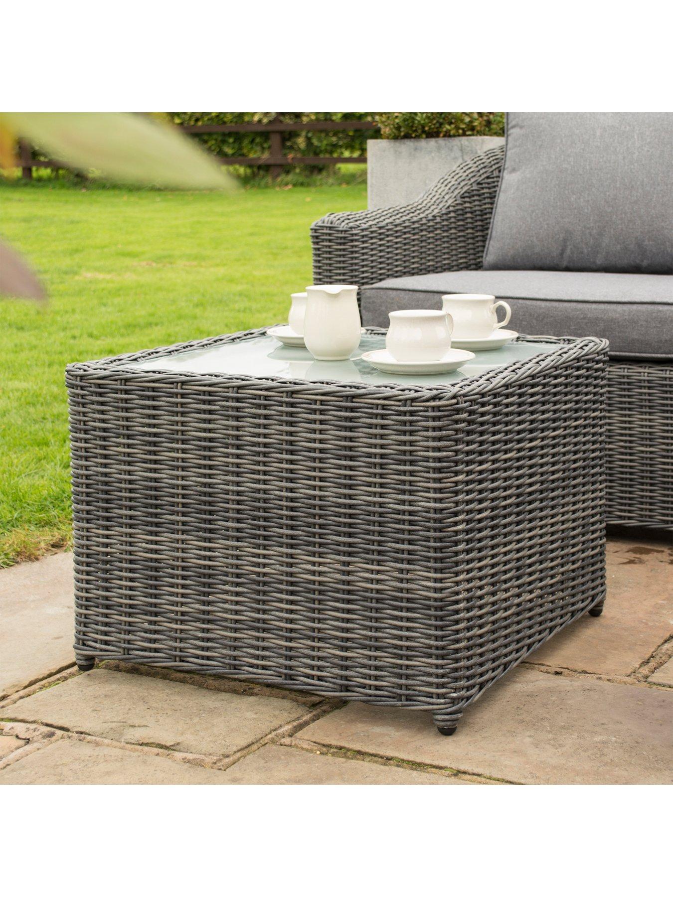 Image 2 of 6 of Rowlinson Bunbury Corner Set Grey Weave
