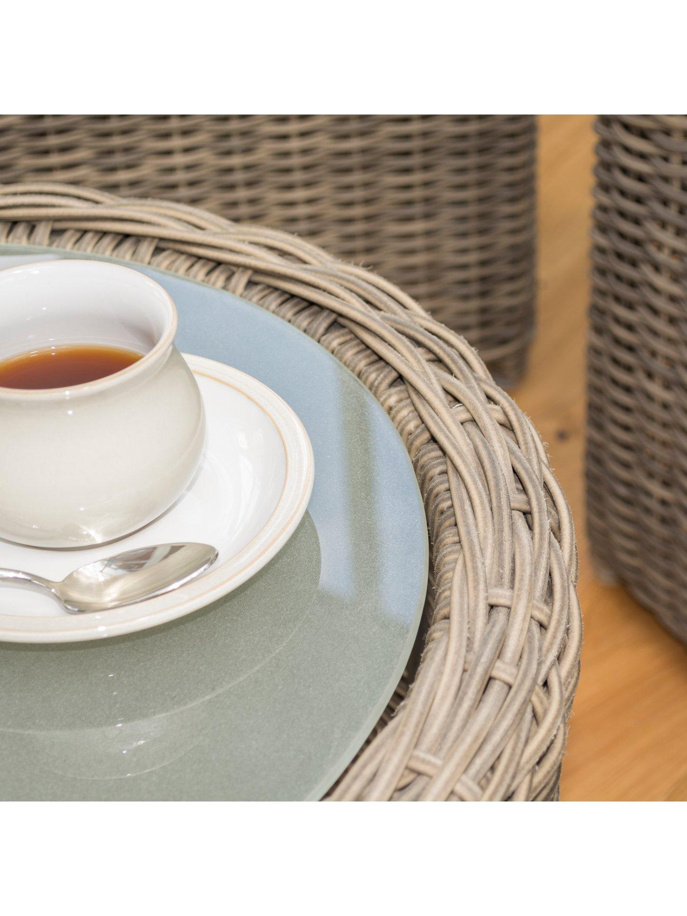 Image 5 of 6 of Rowlinson Bunbury Sofa Set Natural Weave
