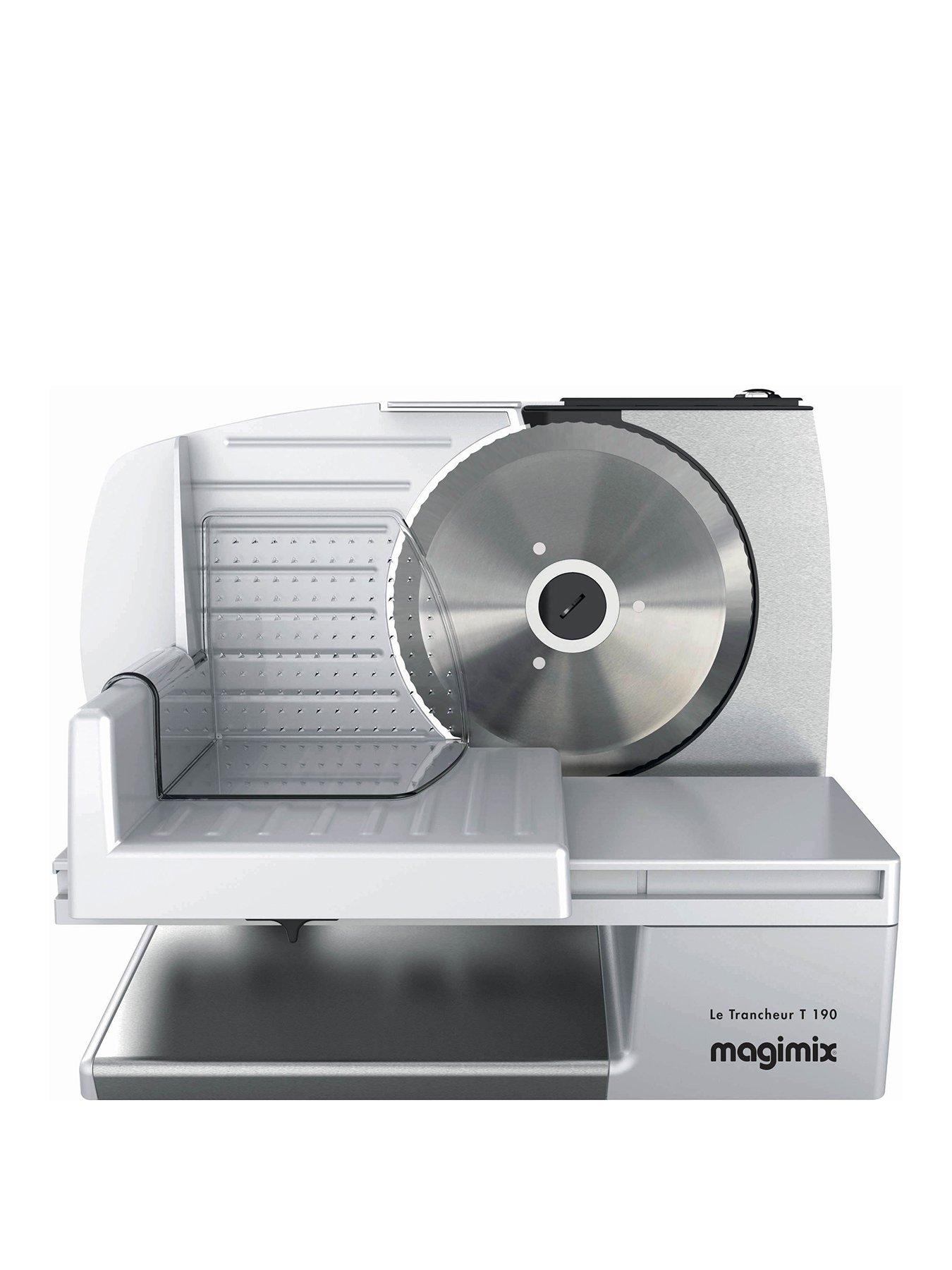 Product photograph of Magimix Food Slicer- Satin from very.co.uk