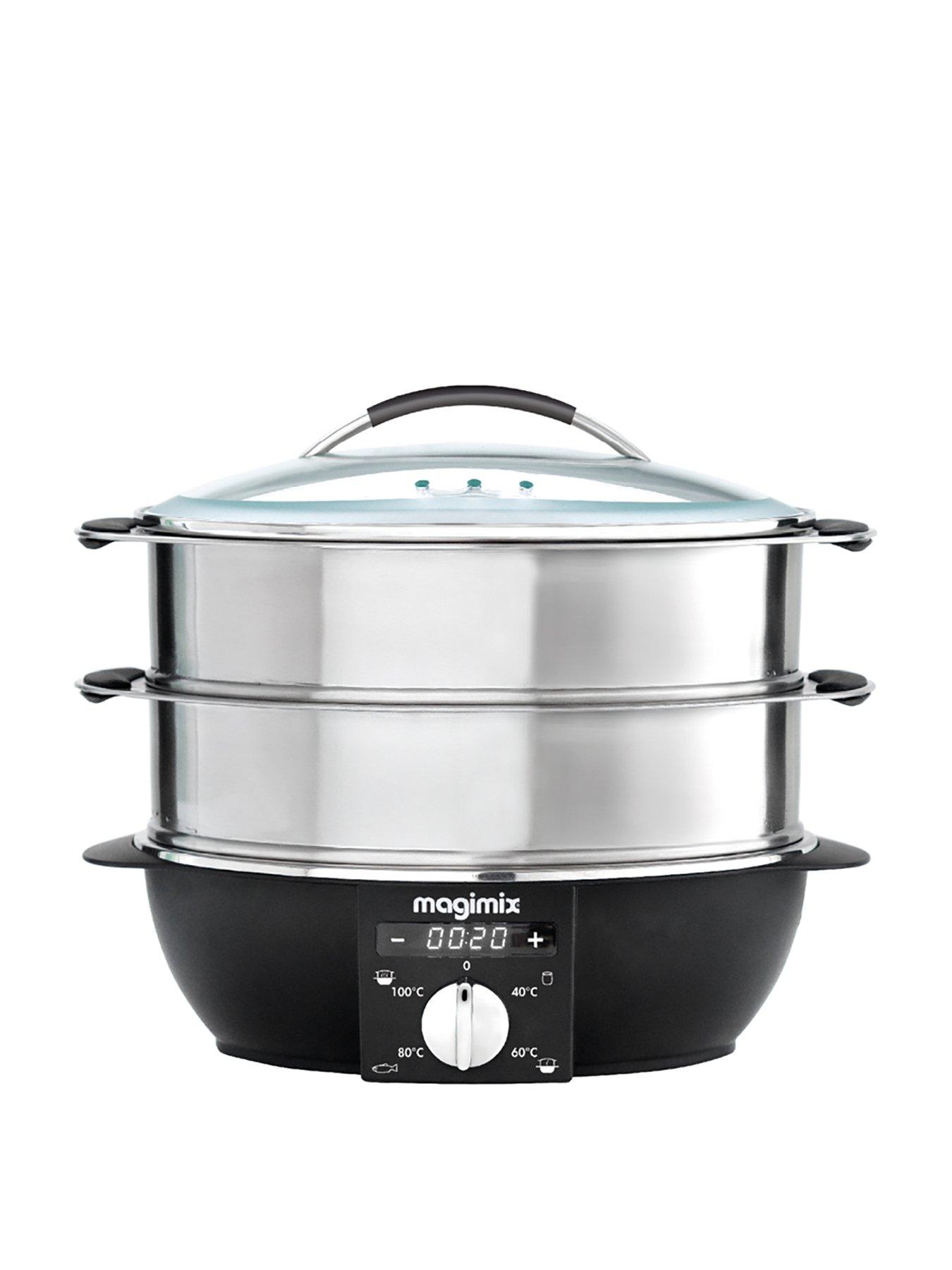 Image 1 of 5 of Magimix Food Steamer- Satin