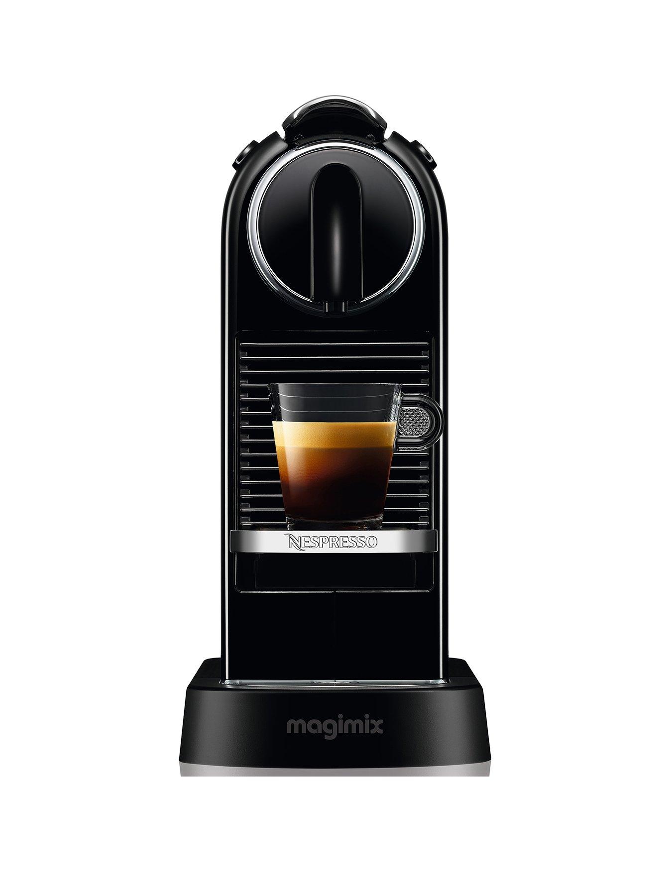 Product photograph of Nespresso Citiz 11315 Coffee Machine By Magimix - Black from very.co.uk