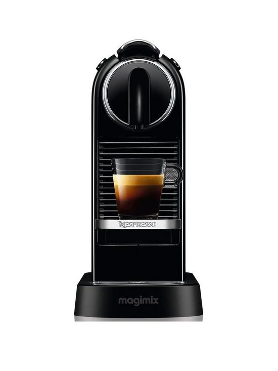 front image of nespresso-citiz-11315-coffee-machine-by-magimix-black