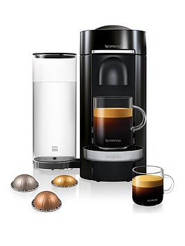 Product photograph of Nespresso Vertuo Plus 11385 Coffee Machine By Magimix - Black from very.co.uk