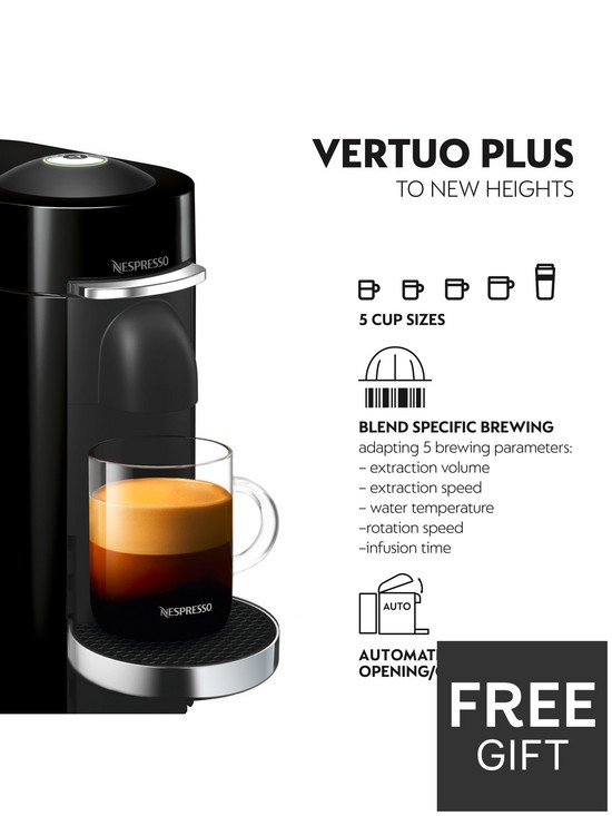 stillFront image of nespresso-vertuo-plus-11387-coffee-nbspmachine-with-milk-frother-by-magimix-black