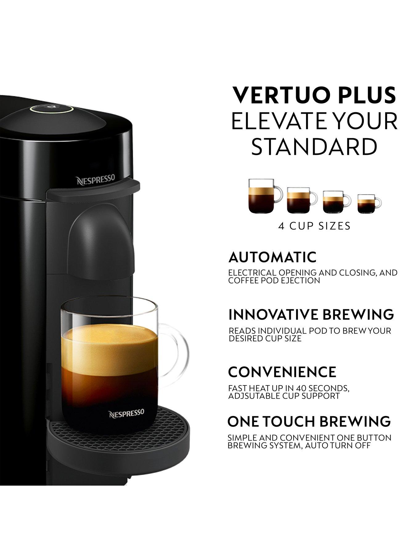 1x nespresso vertuo plus coffee machine