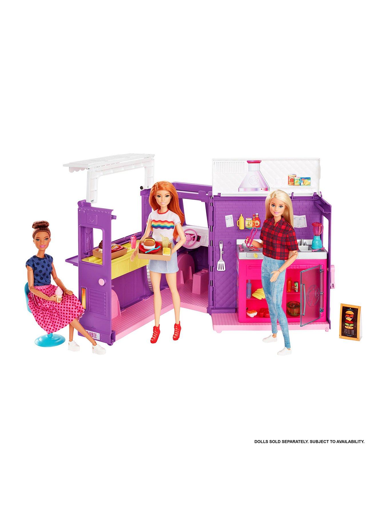 barbie doll food truck