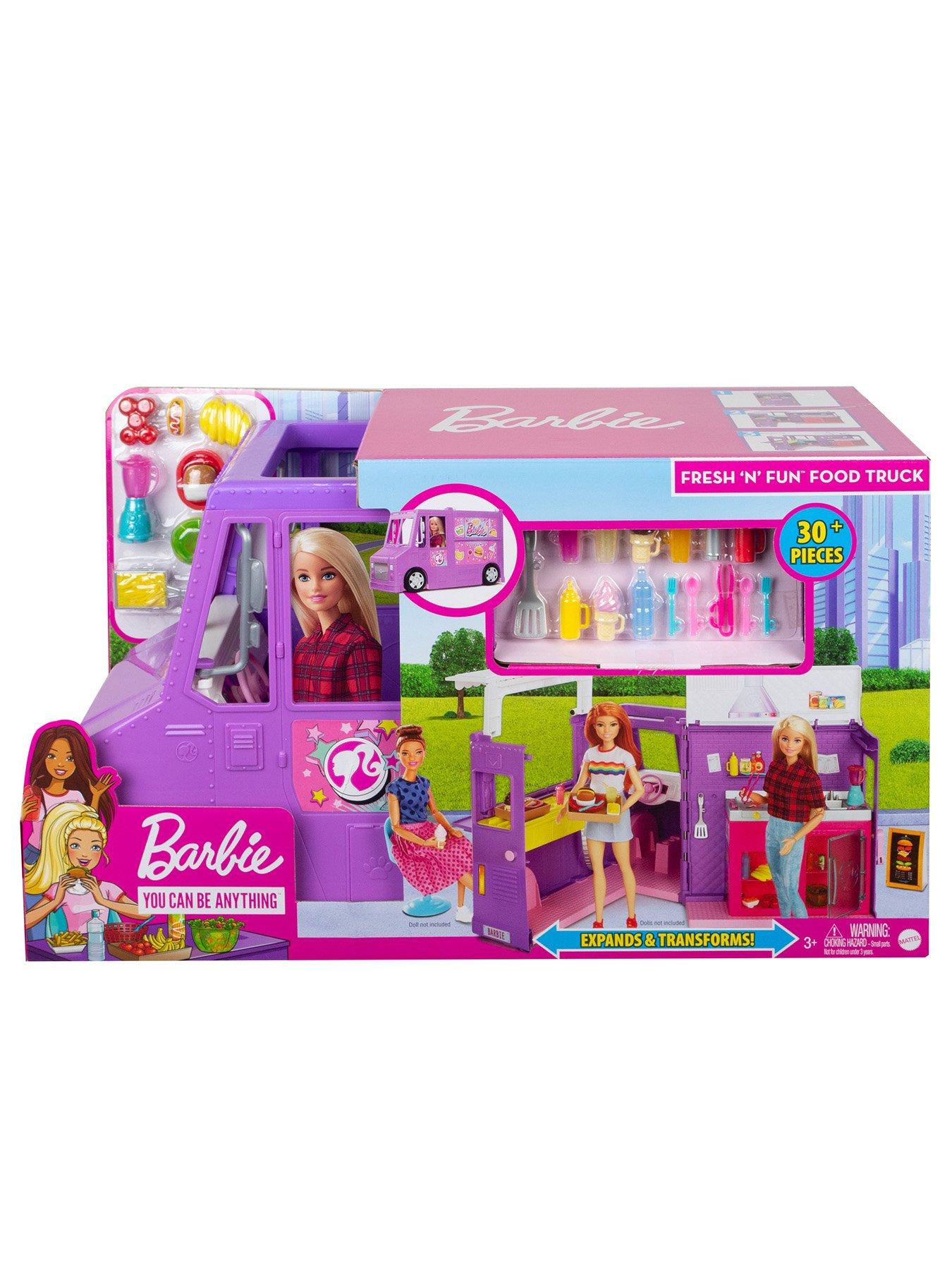 barbie play food