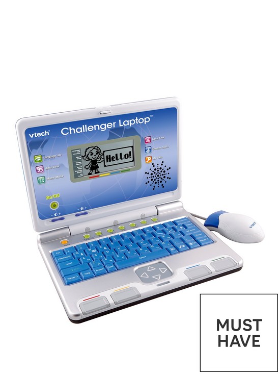 front image of vtech-challenger-laptop