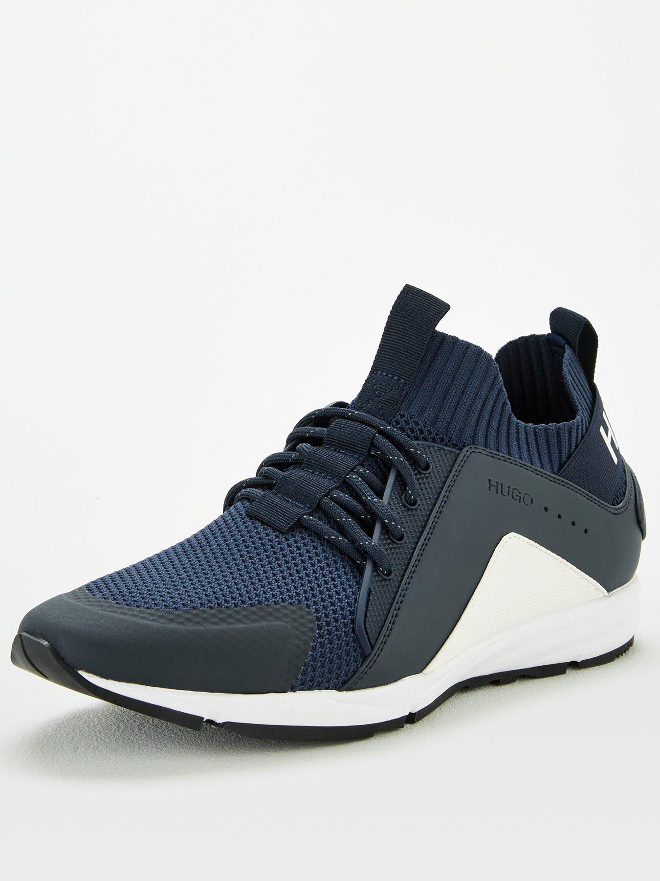 hugo hybrid mesh knit