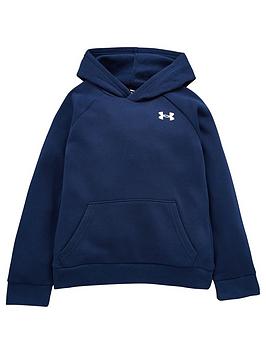 under armour rival cotton hoodie - navy