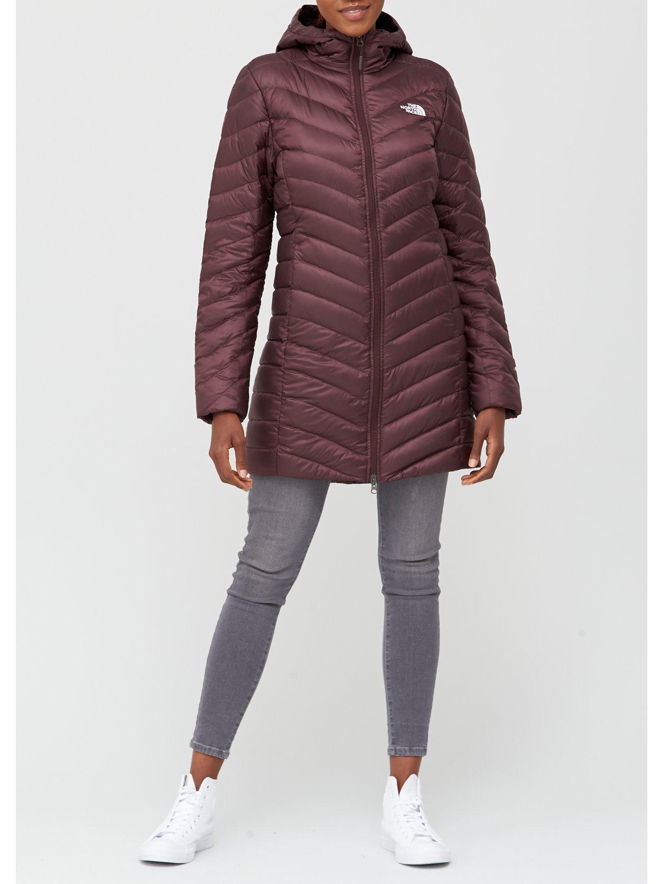 north face trevail womens parka