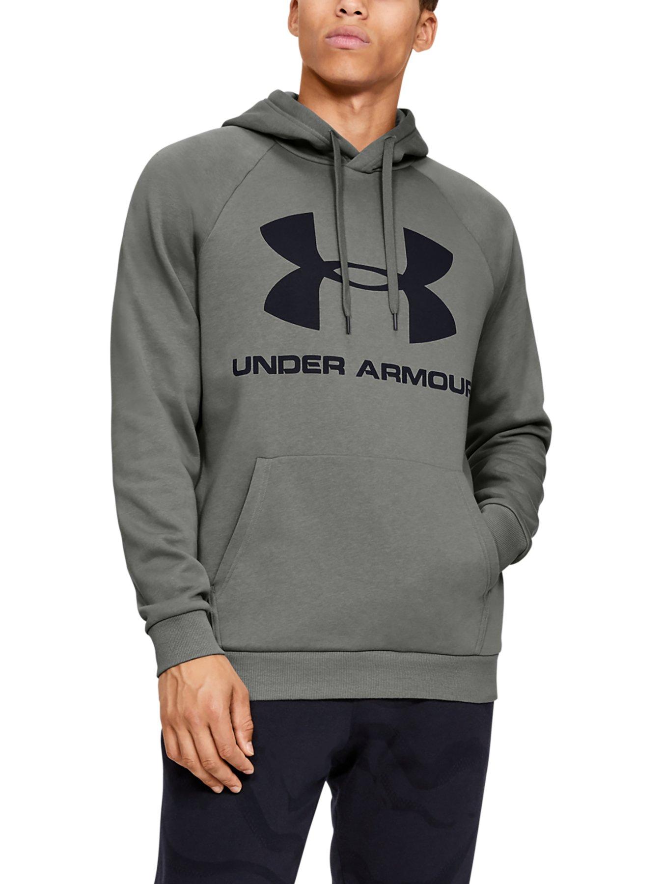 under armour men's sportstyle fleece hoodie