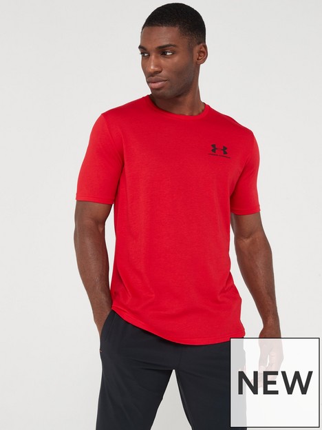 under-armour-trainingnbspsportstyle-left-chest-logo-t-shirt-red