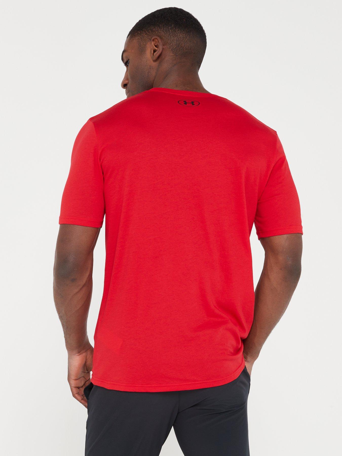 Under armour deals t shirt red