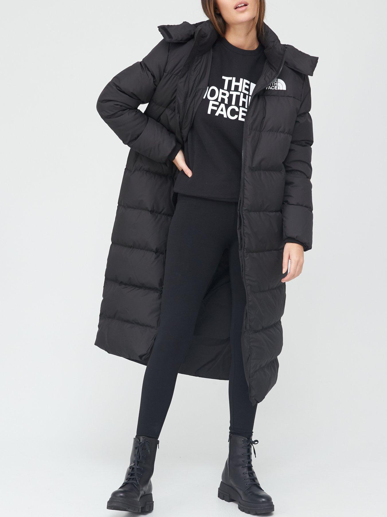 north face longline jacket