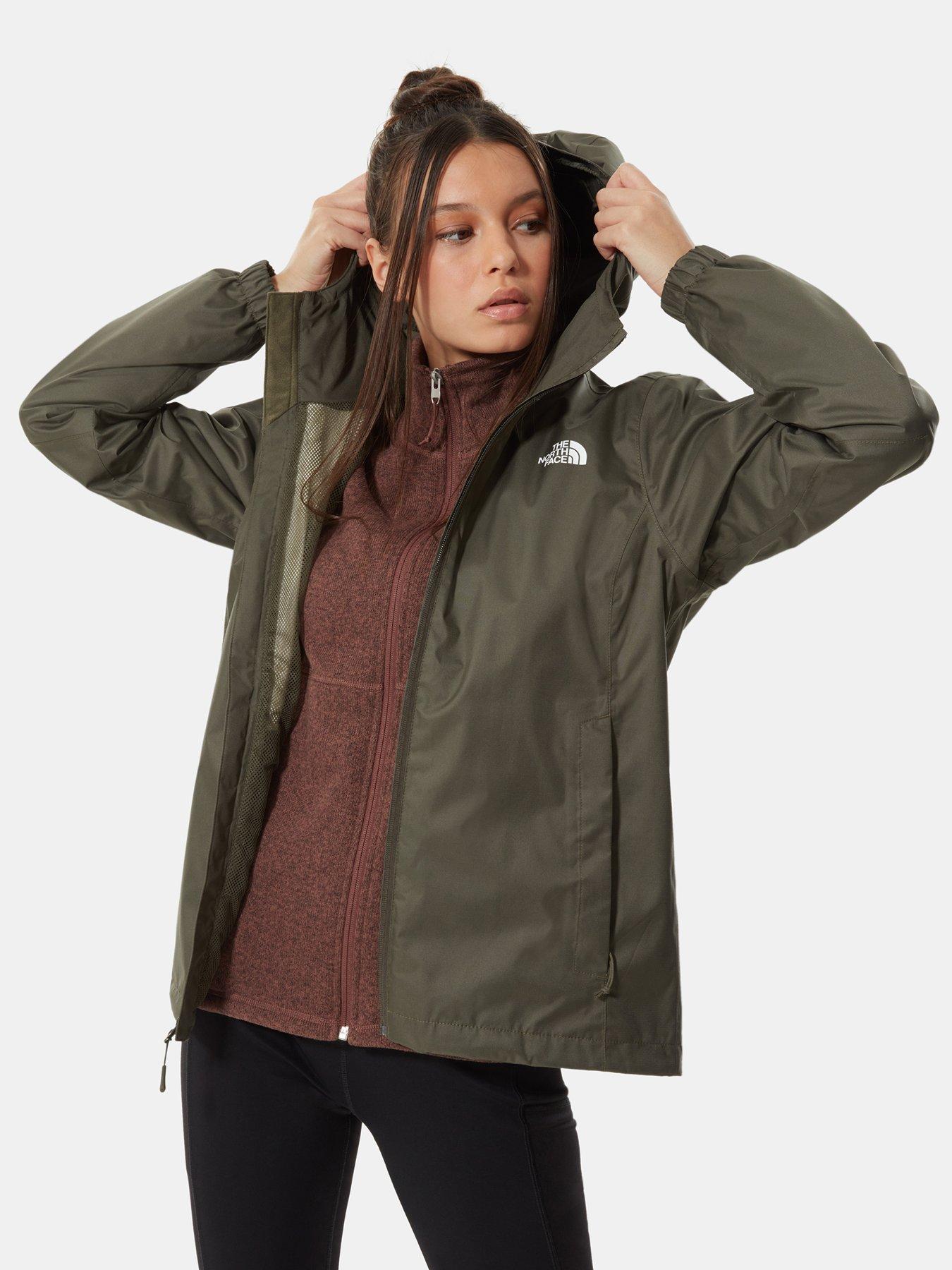 north face womens khaki jacket