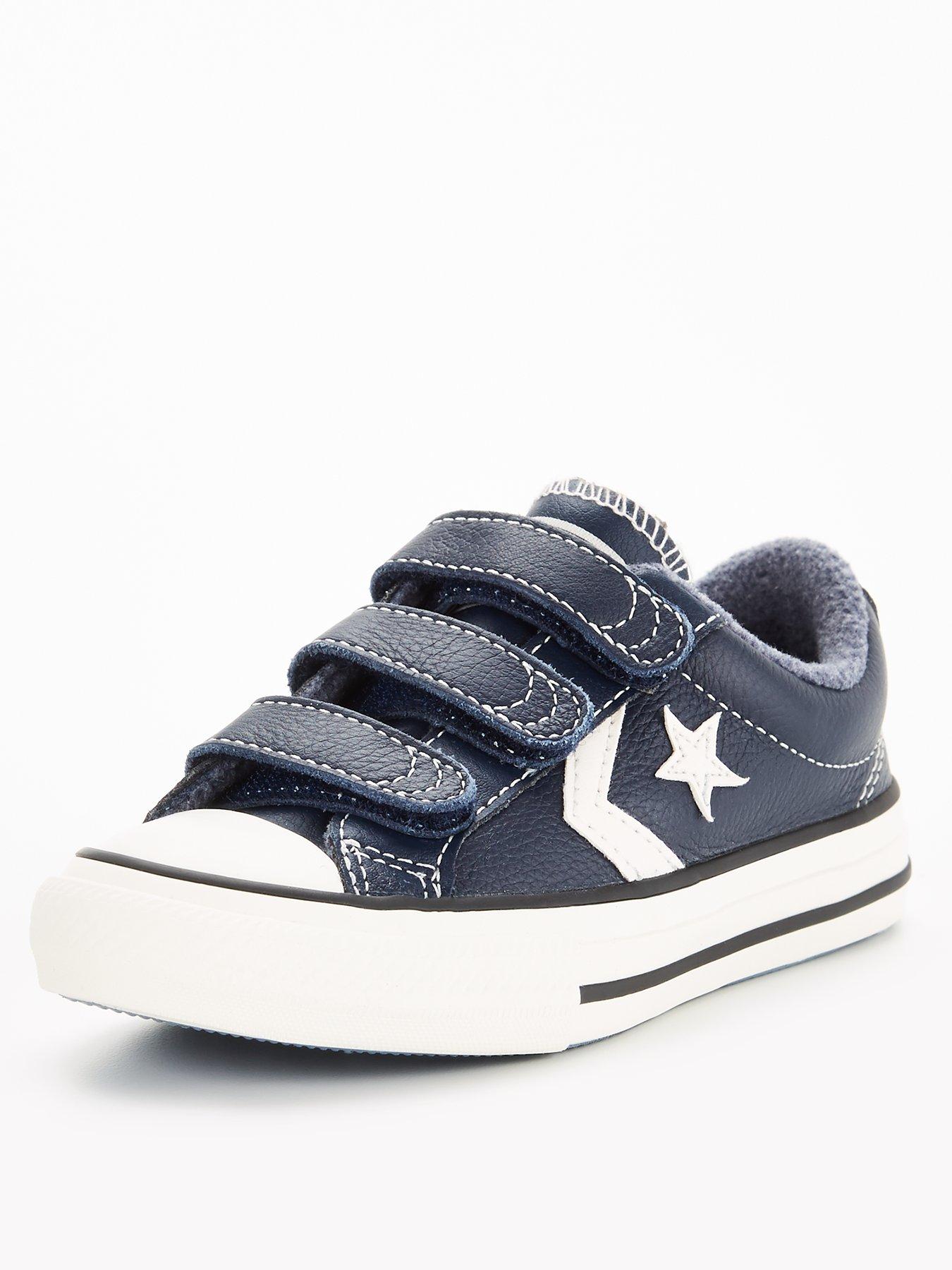 navy blue converse boots