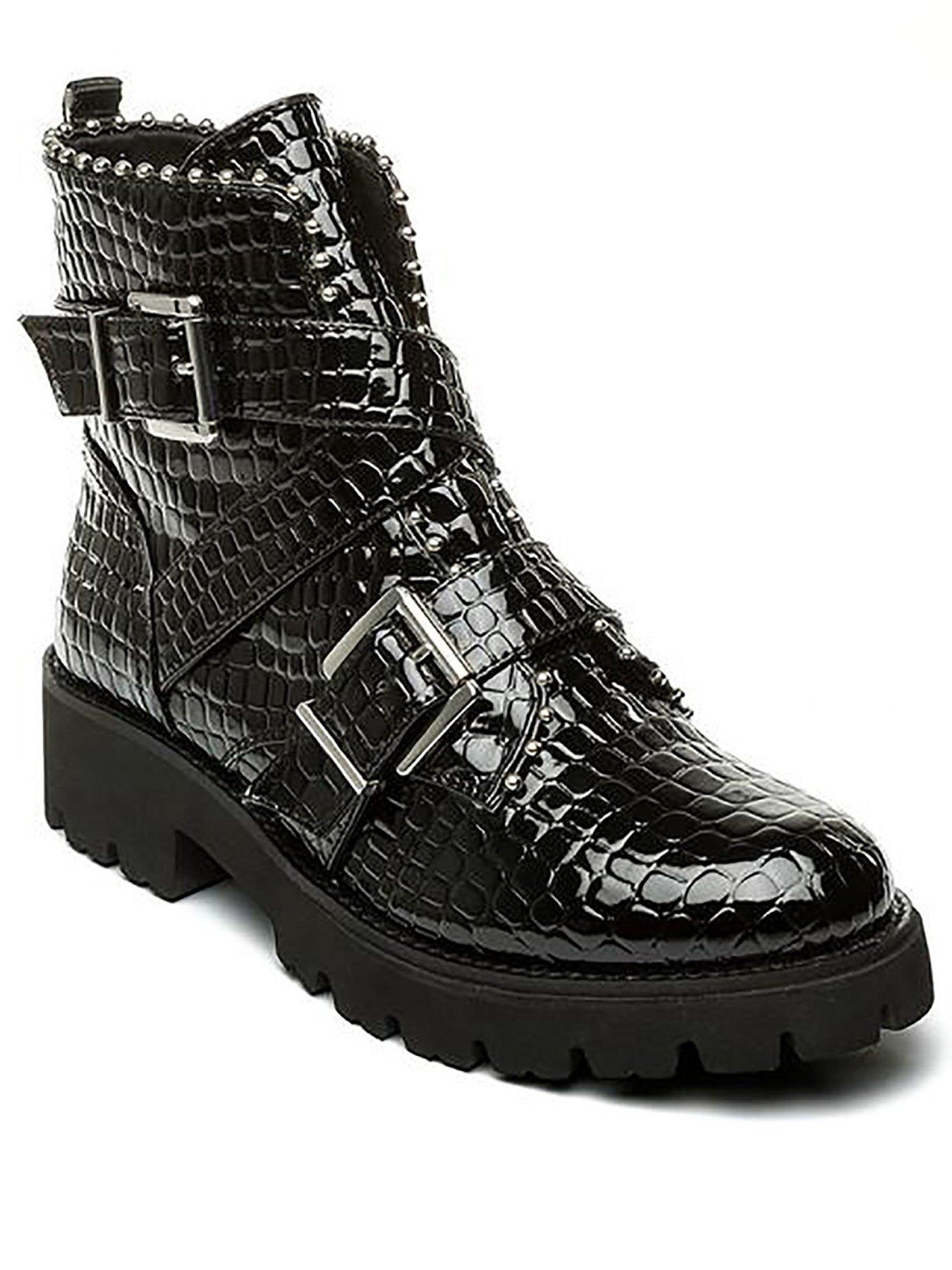 steve madden biker boots