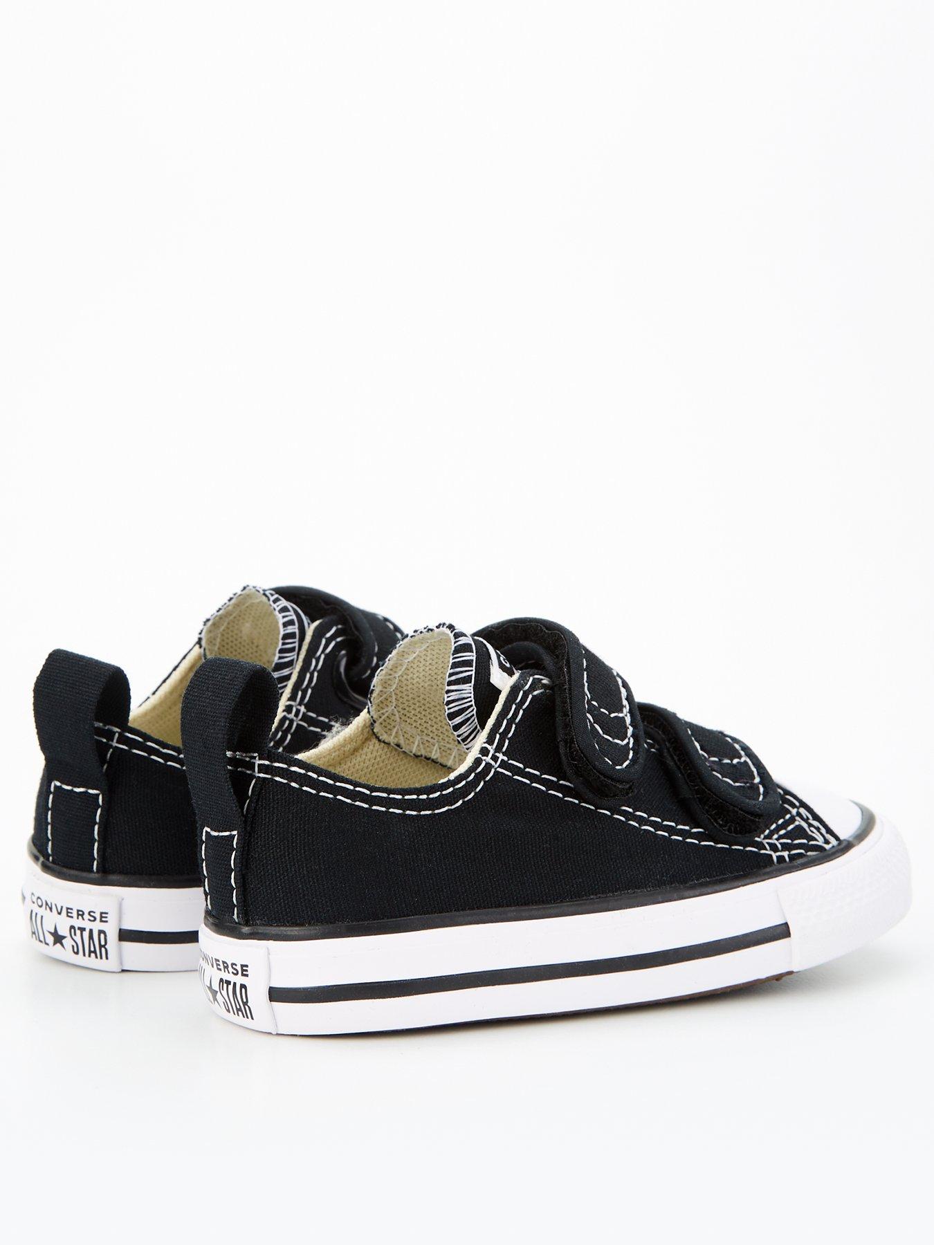 Image 3 of 6 of Converse Chuck Taylor All Star Ox 2v Infant Trainer - Black