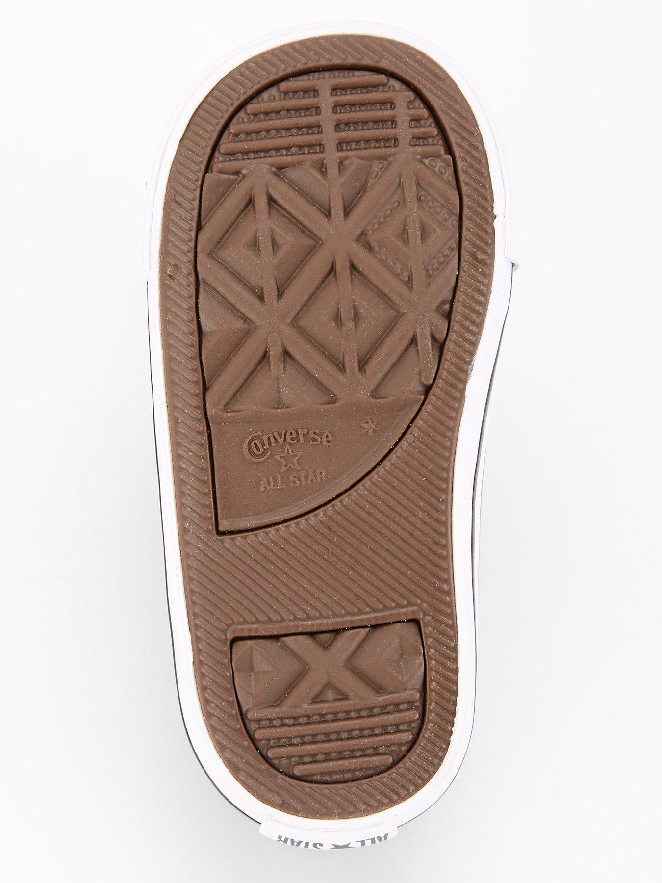 Image 5 of 6 of Converse Chuck Taylor All Star Ox 2v Infant Trainer - Black