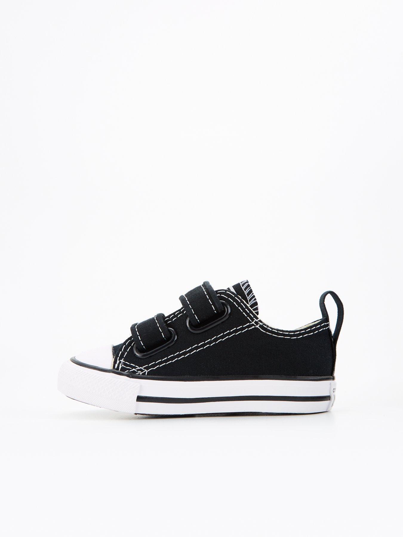 Image 6 of 6 of Converse Chuck Taylor All Star Ox 2v Infant Trainer - Black