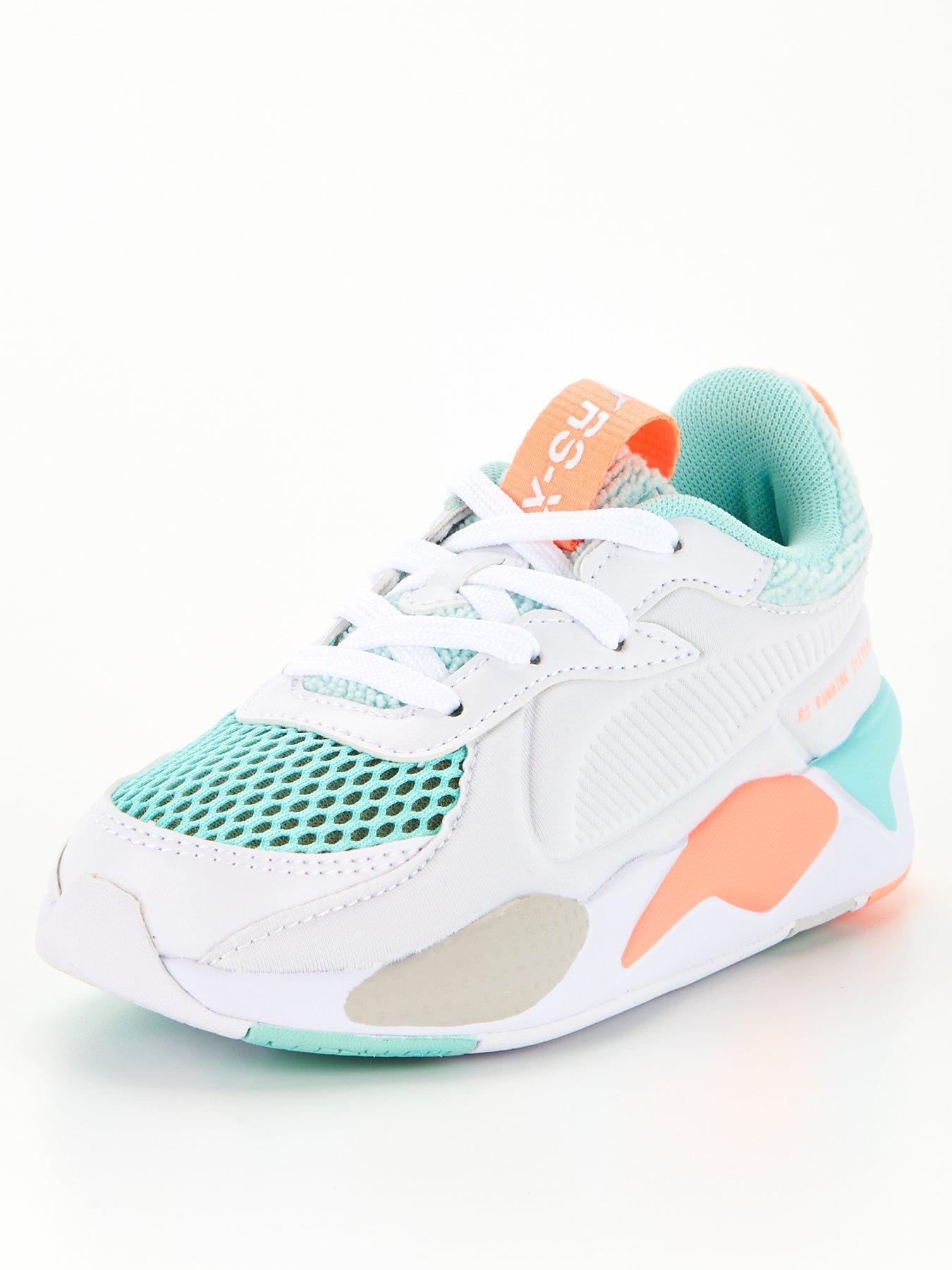 Puma Rs X Soft Case Childrens Trainers White Multi Very Co Uk