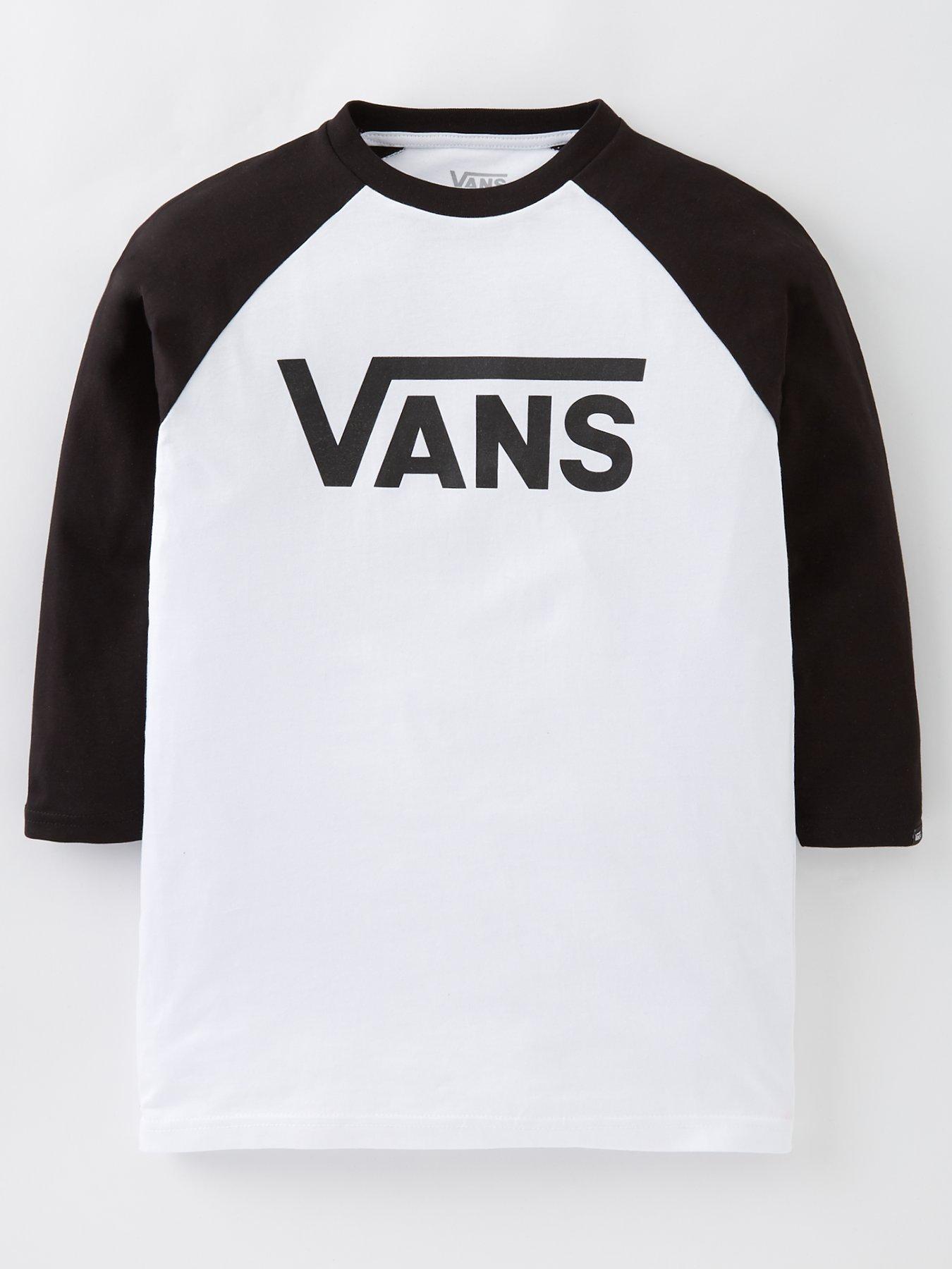 Vans Classic T-Shirt - White / Black - XL